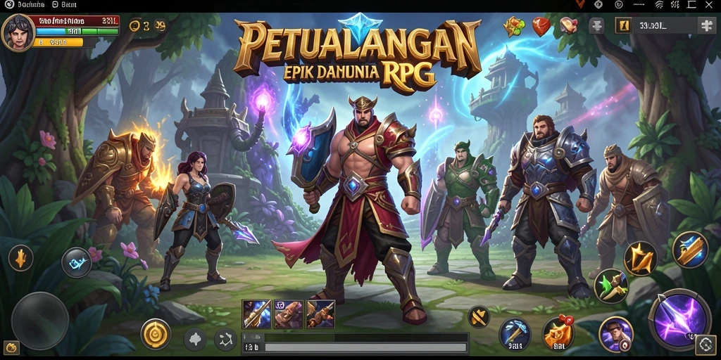 Gameplay seru dan penuh strategi dalam <strong>33L</strong> RPG.
