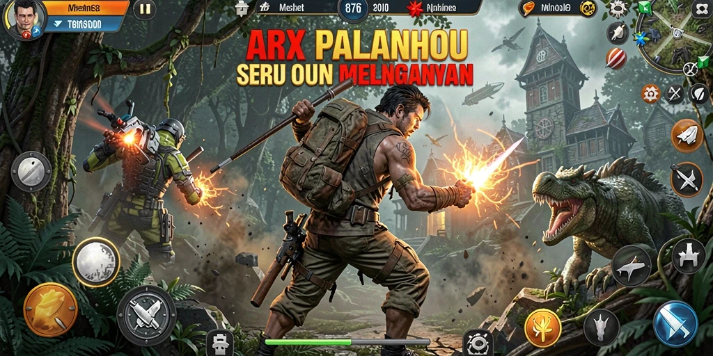 Tampilan gameplay mendebarkan di dalam aplikasi 8768.