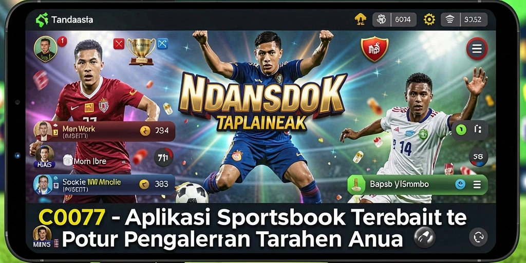 Tampilan menarik dari gameplay Sportsbook C0077 yang seru.
