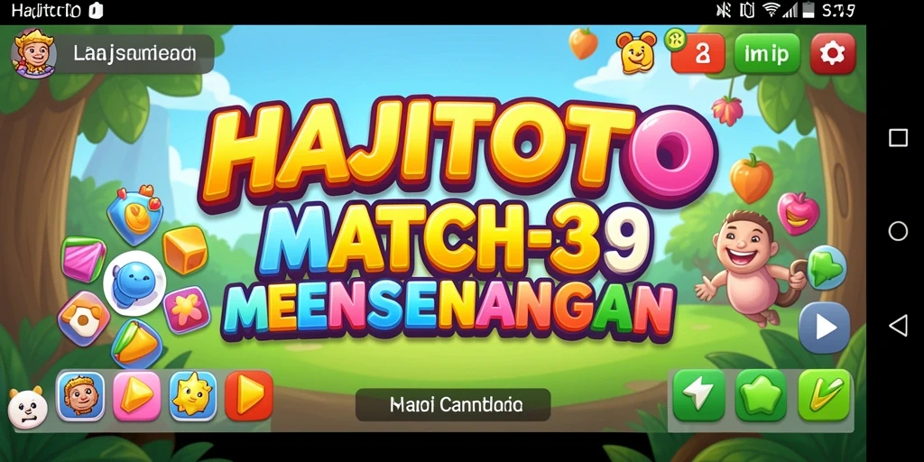 Gameplay seru dan penuh warna di HAJITOTO