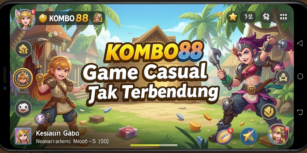 Tampilan gameplay seru dari KOMBO88 yang mengasyikkan.