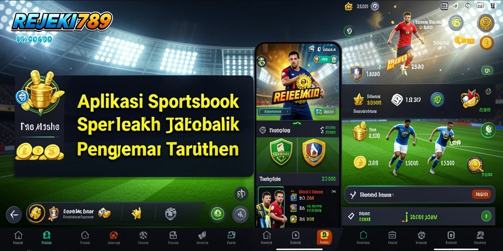 Tampilan gameplay taruhan olahraga di REJEKI789 yang seru.