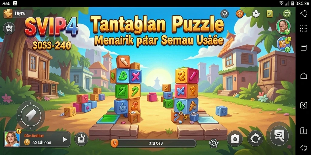 Tampilan gameplay SVIP4 yang menantang dan seru.