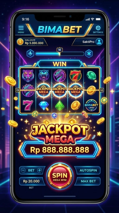 Pendaftaran akun mudah dilakukan di aplikasi bimabet.